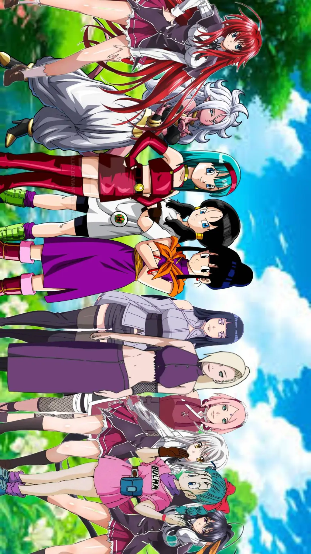 ai character: V3. allanime girls background