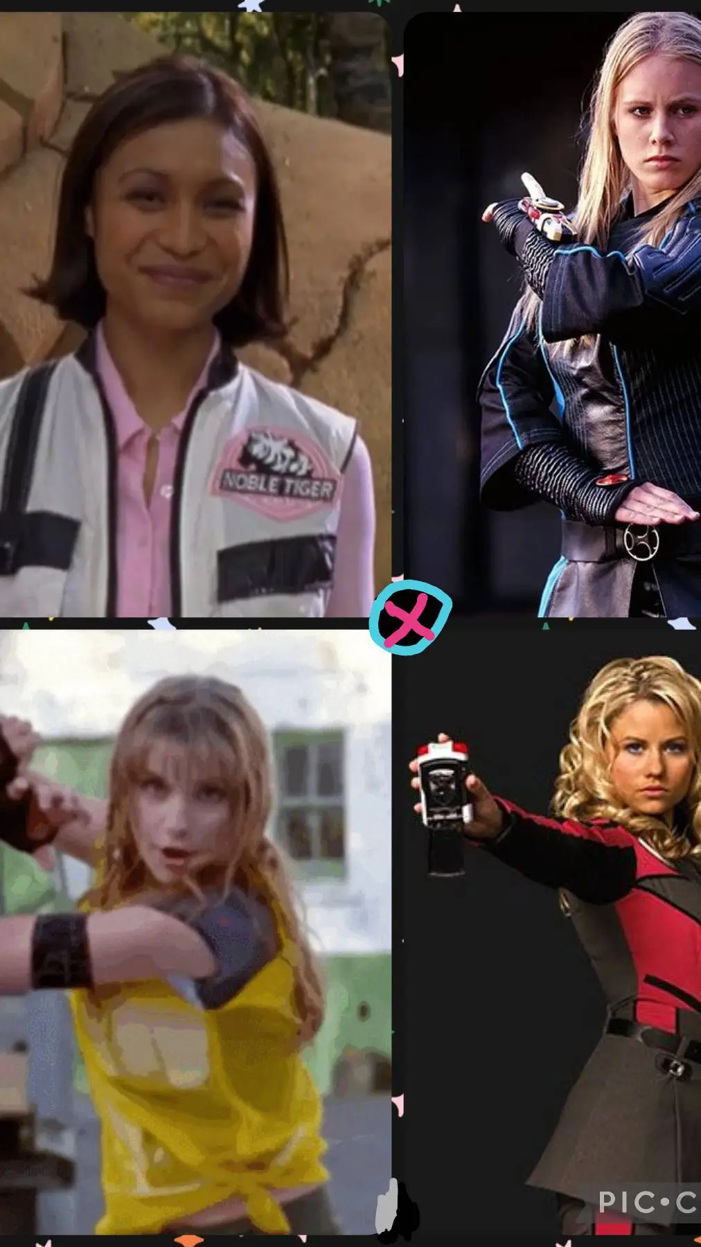 ai character: Power rangers background