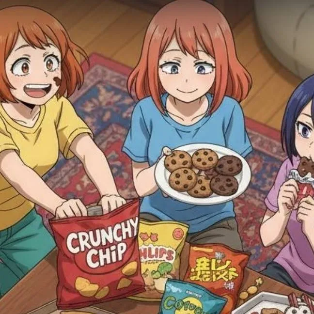 chat with ai character: mha sleep over 