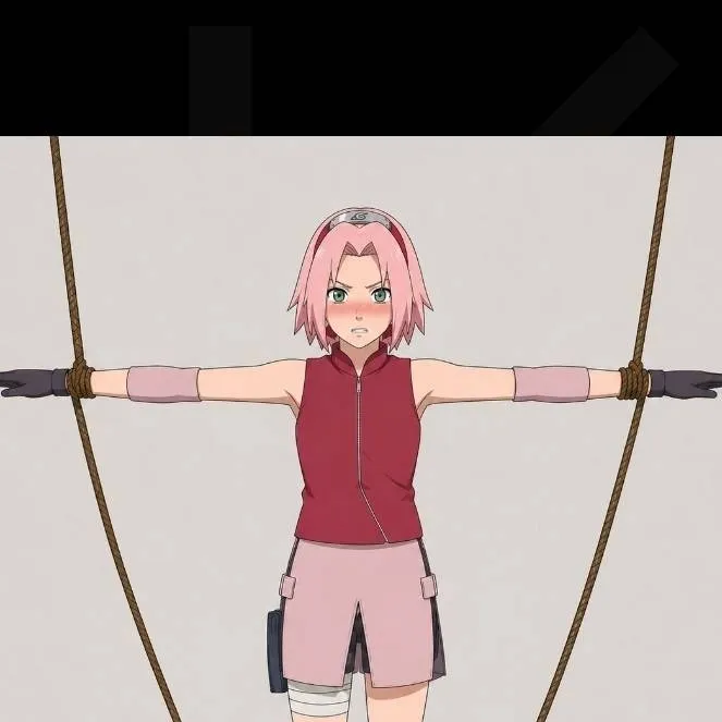 chat with ai character: Bound sakura