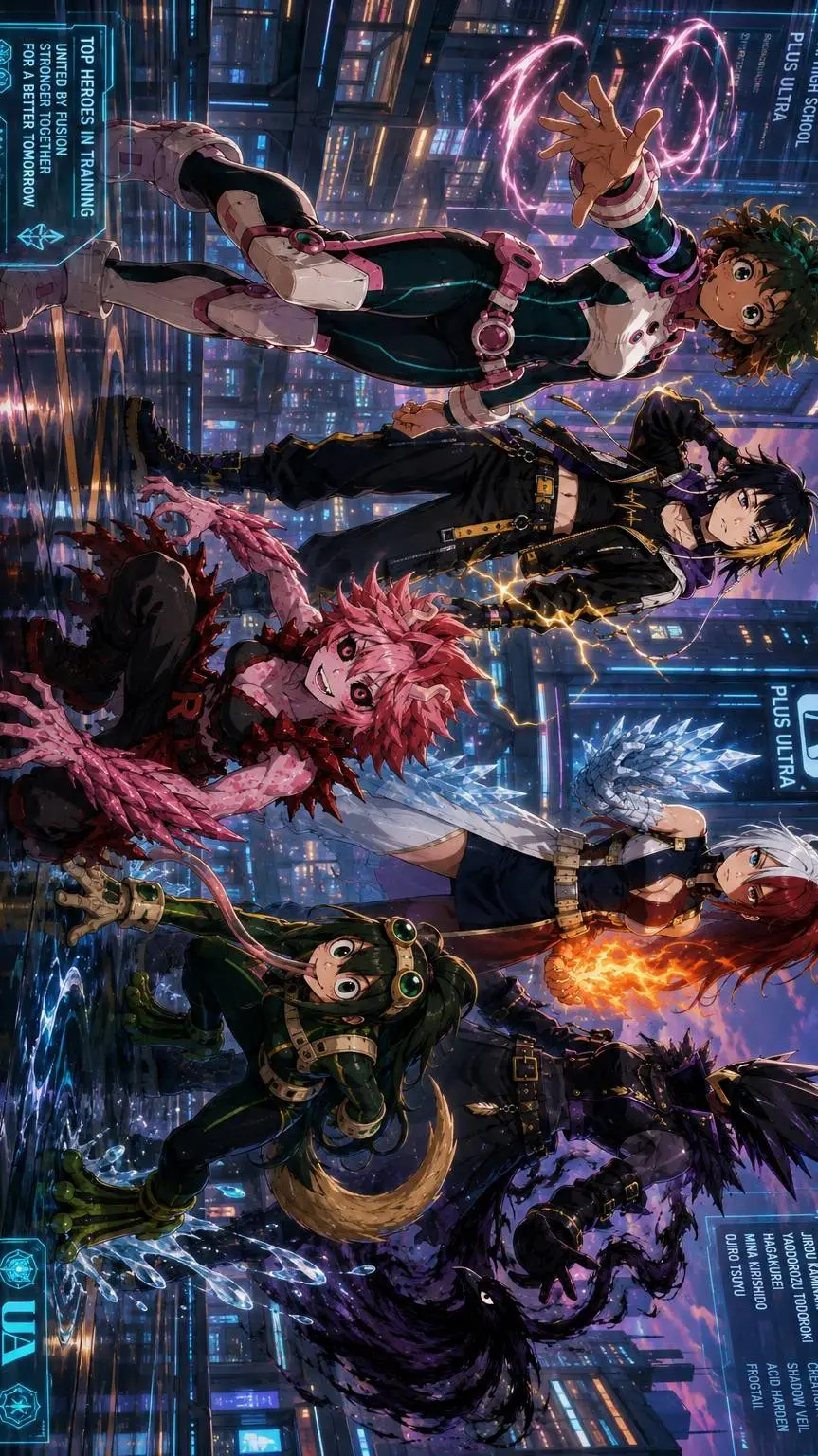 ai character: OG1-A X Future1-A  background