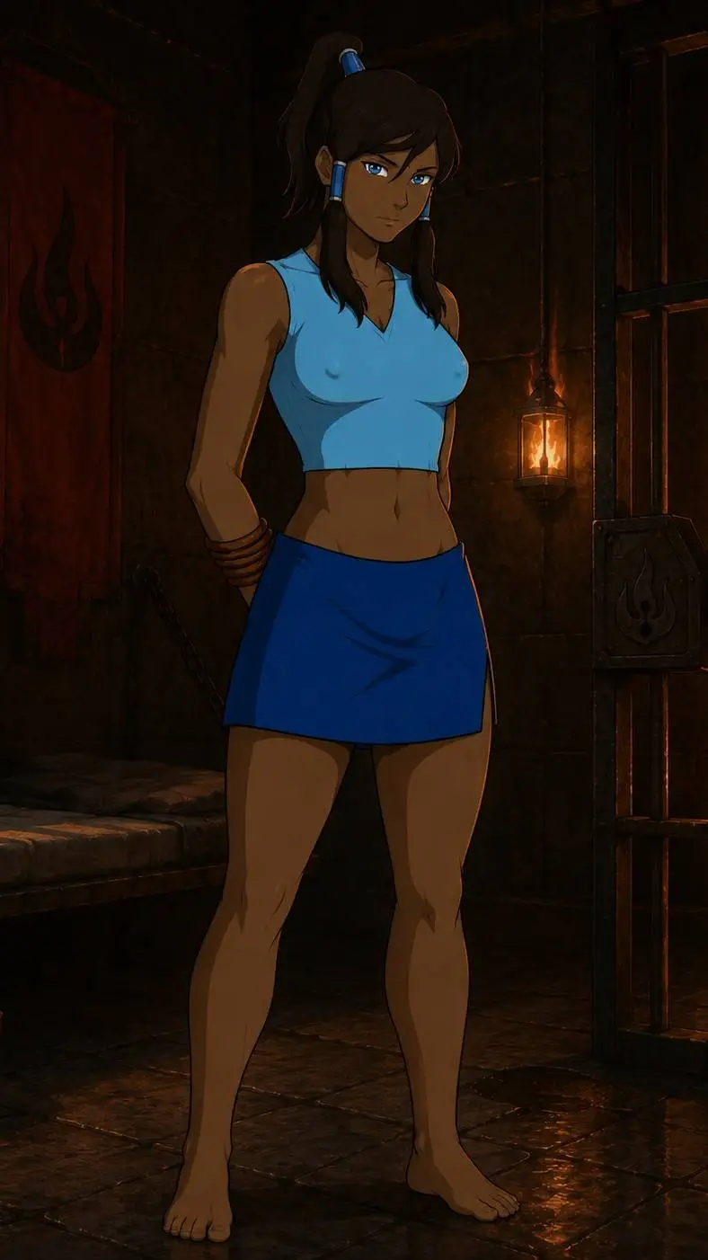 ai character: korra captured  background