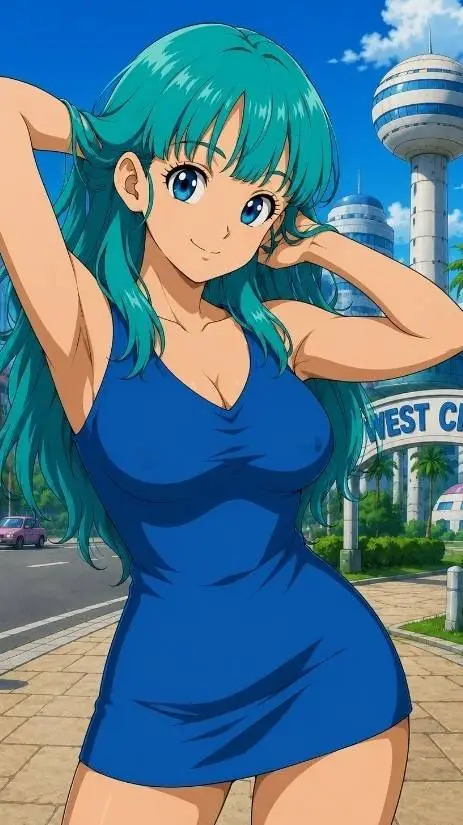 ai character: Bulma Briefs  background