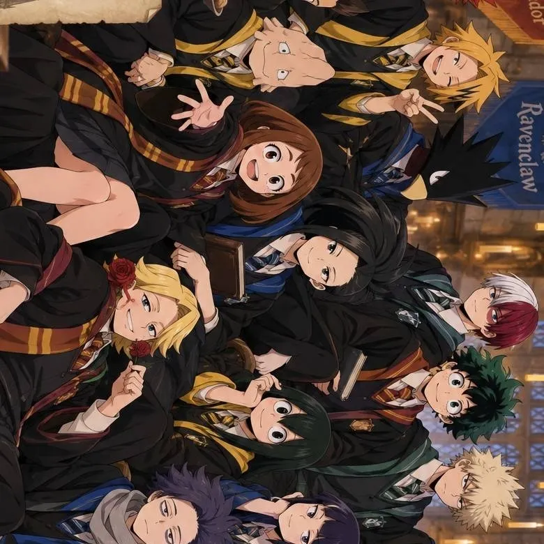chat with ai character: MHA X hogwarts