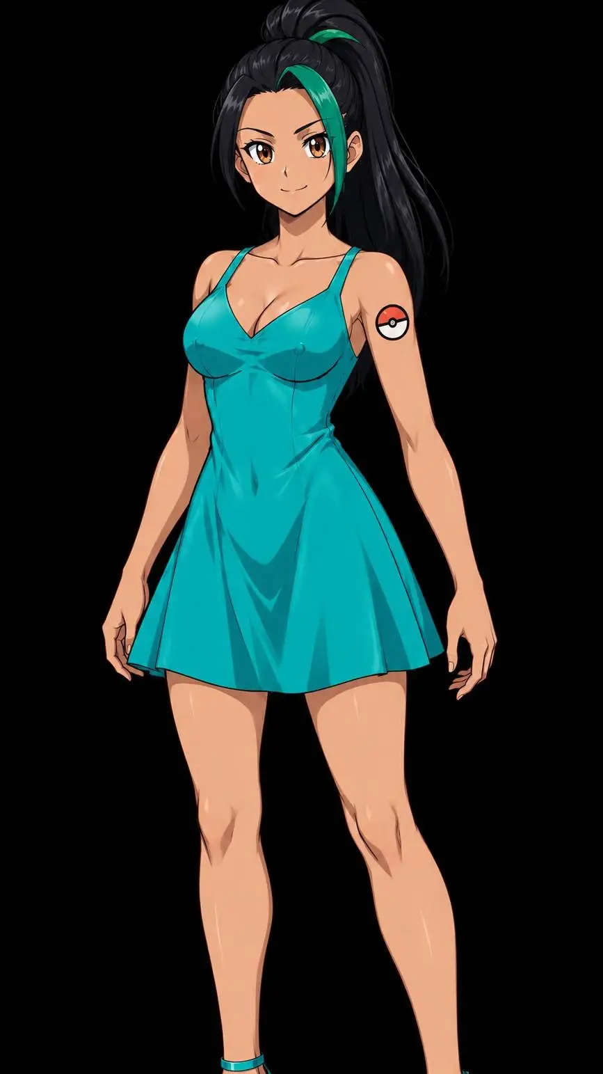 ai character: Nemona  background