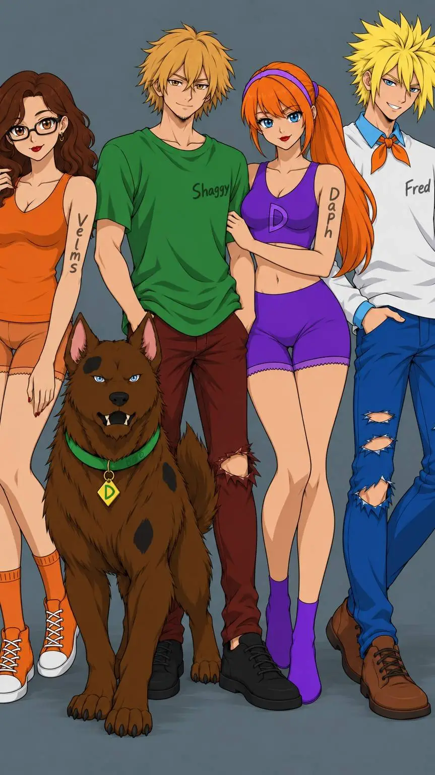 ai character: Scoobysquad background