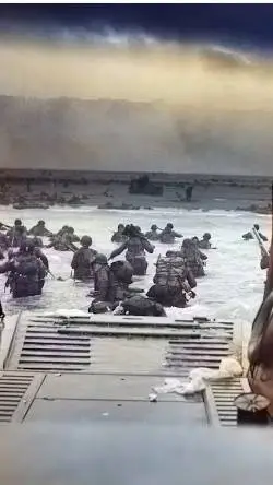 ai character: D-Day background