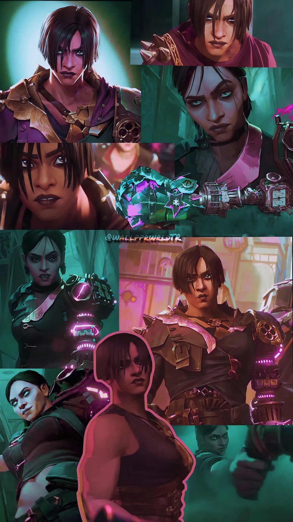 ai character: Arcane- Sevika background