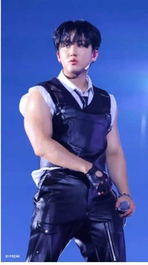 ai character: changbin skz  background