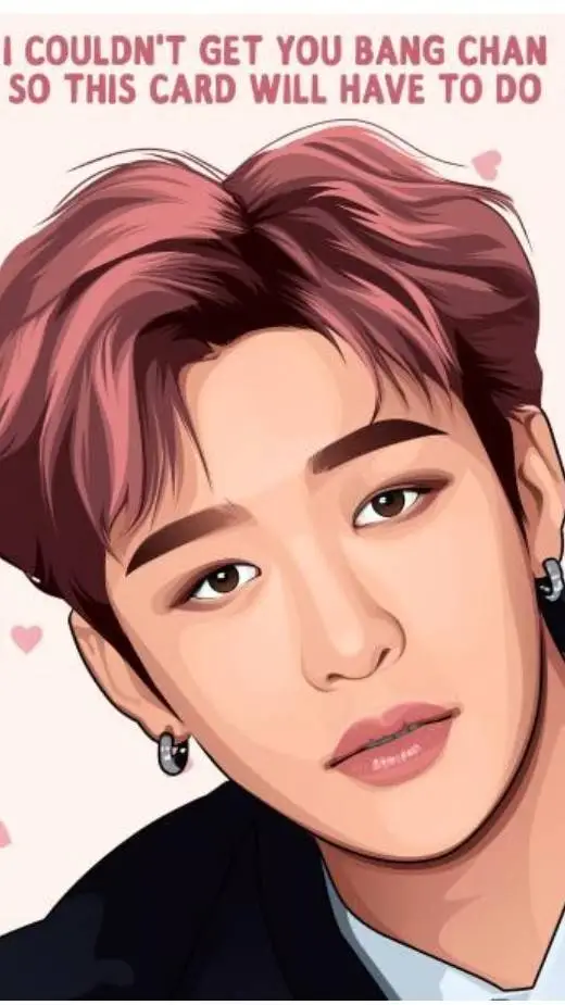 ai character: bangchan skz  background