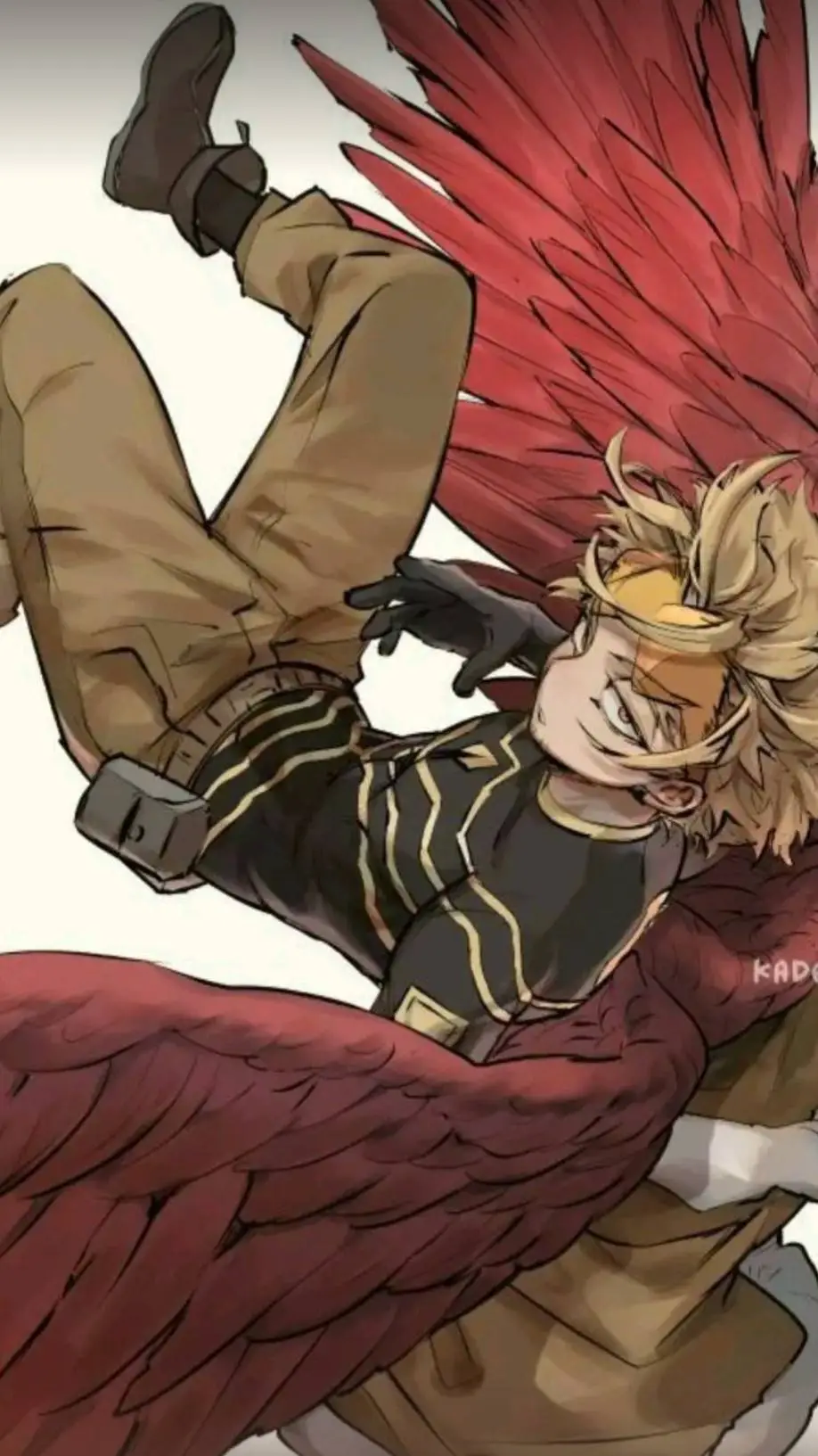 ai character: Hawks best friend background