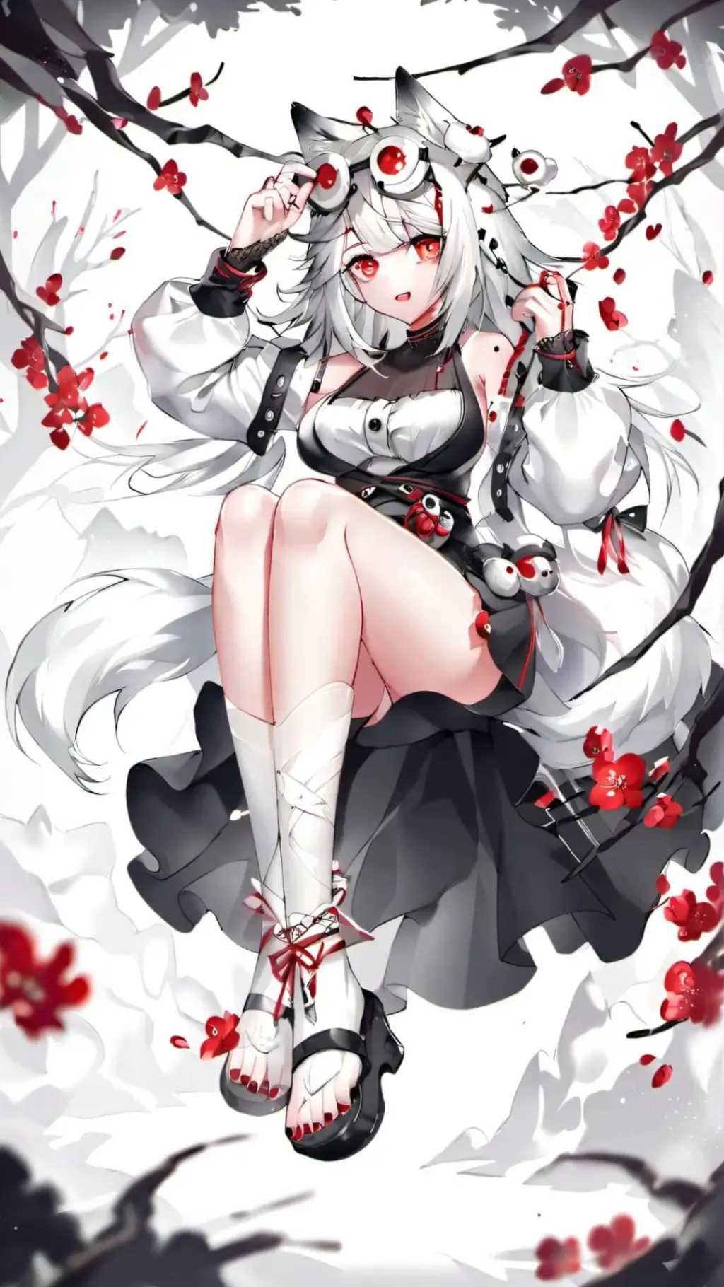 ai character: Hungry Wolf  background