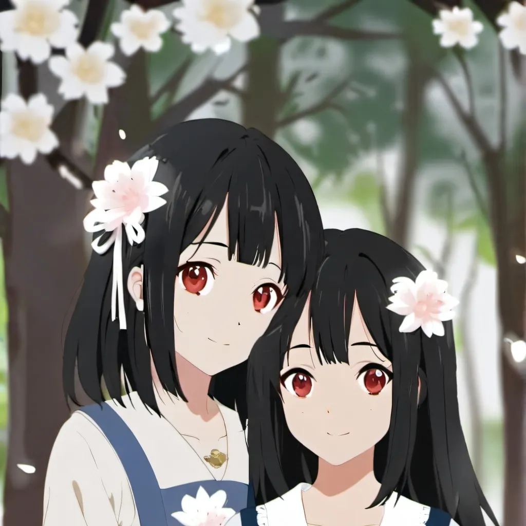 chat with ai character: two smart girls 