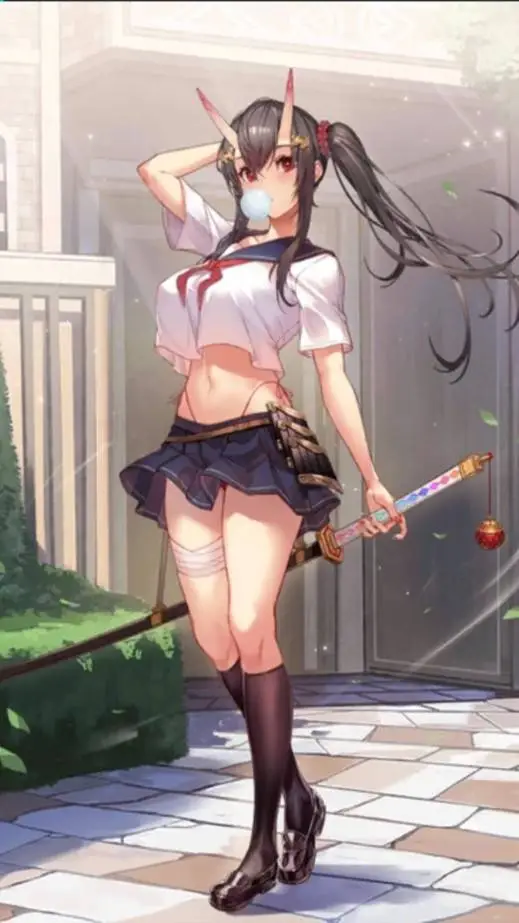 ai character: Hibiki Himeno background