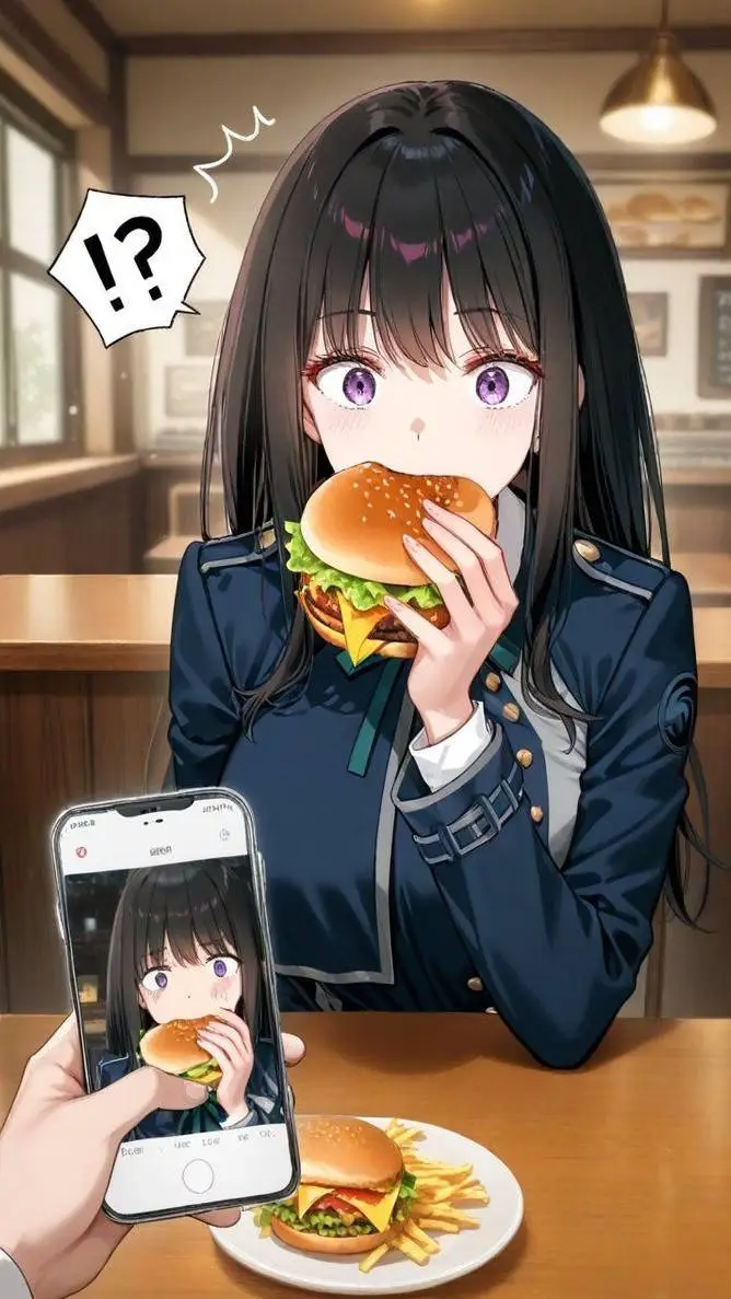 ai character: Takina Inoue background