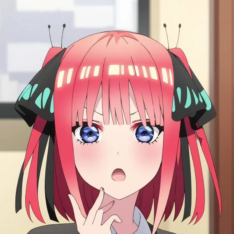 chat with ai character: Nino Nakano 
