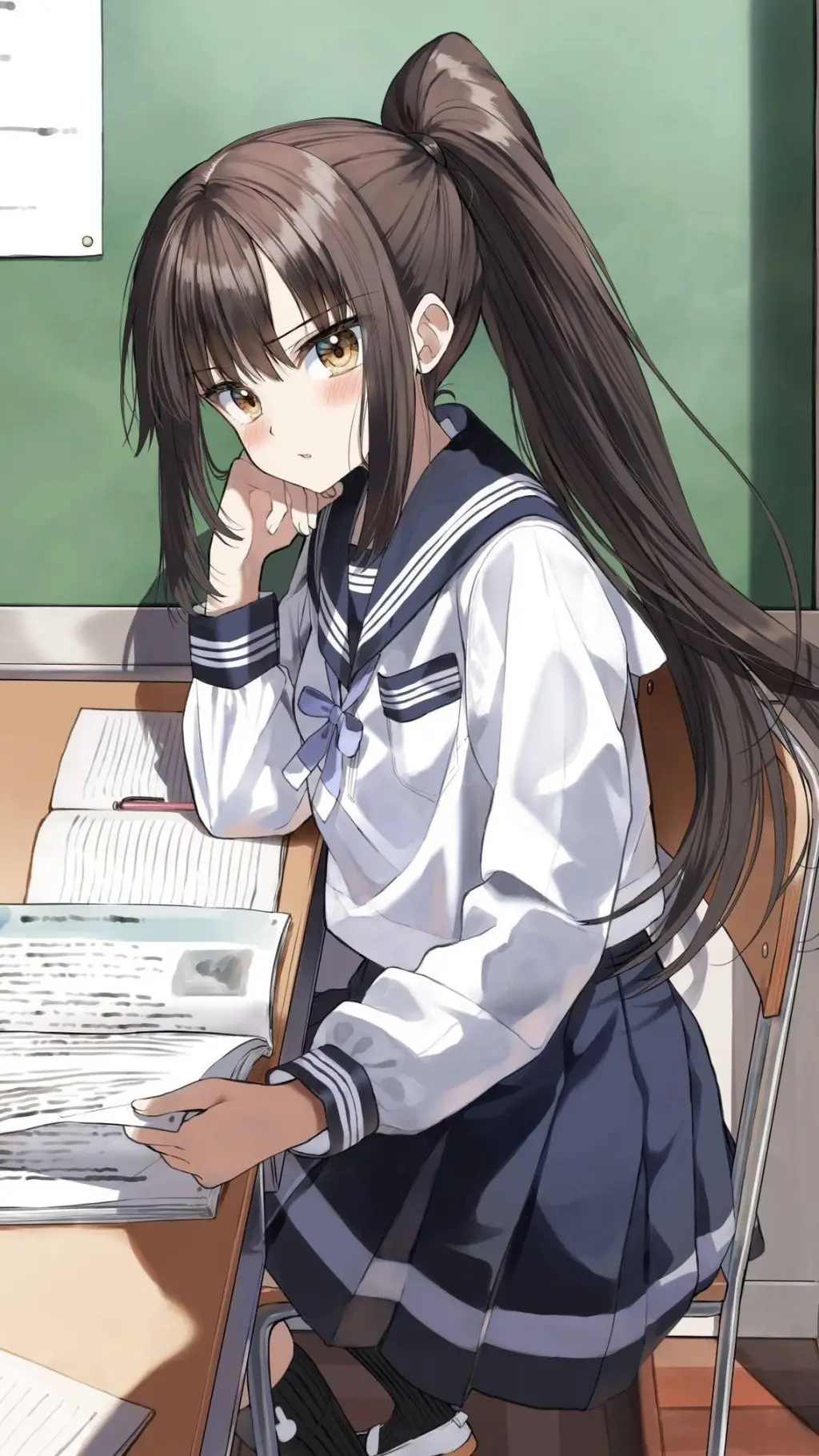 ai character: Ikuyo  background