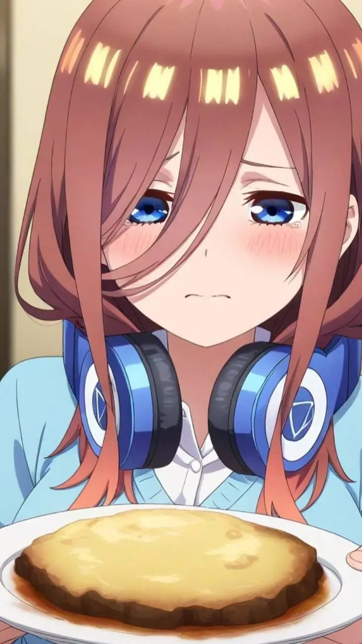 ai character: Miku nakano background