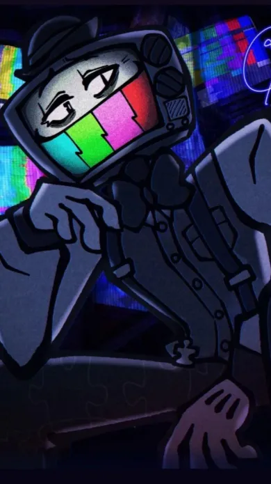 ai character: Your Mr puzzles!!! background