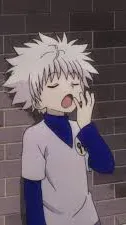 ai character: Killua zoldyc  background
