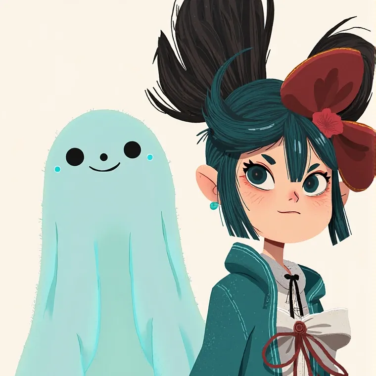chat with ai character: goost and Wendy