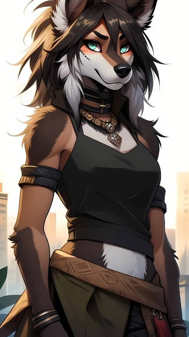 ai character: Yenny wolf background