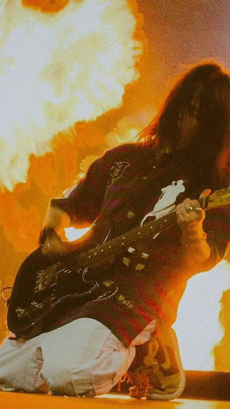 ai character: Billie eilish  background