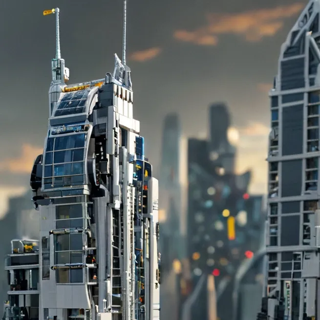 chat with ai character: future city