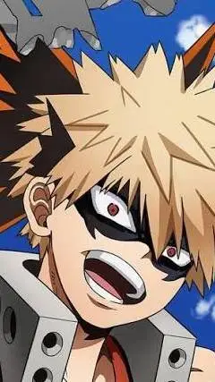 ai character: Katsuki Bakugo background