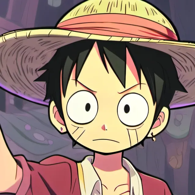 chat with ai character: luffy