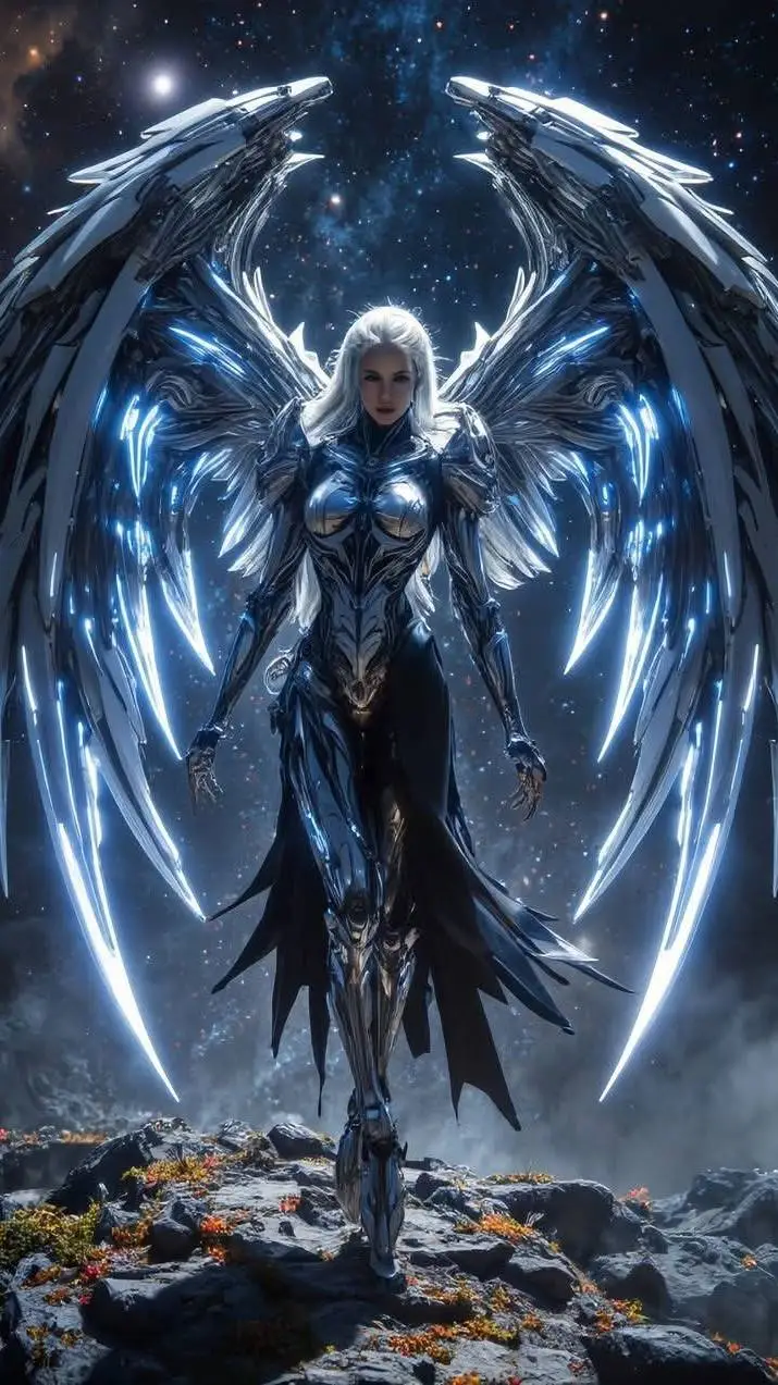 ai character: Crystal background