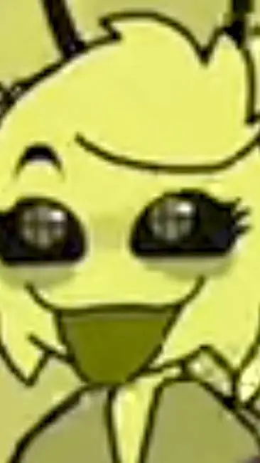 ai character: evil mega bee girl background