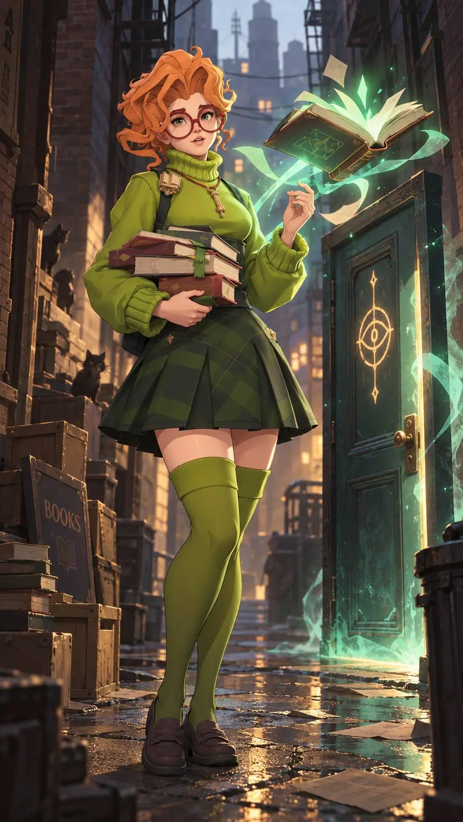 ai character: Paige background