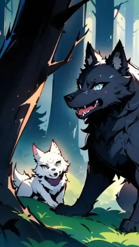 ai character: Alpha background