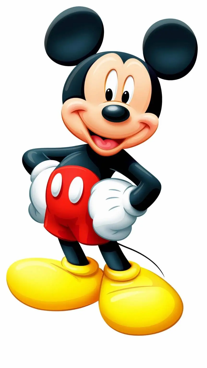 ai character: Mickey mouse  background