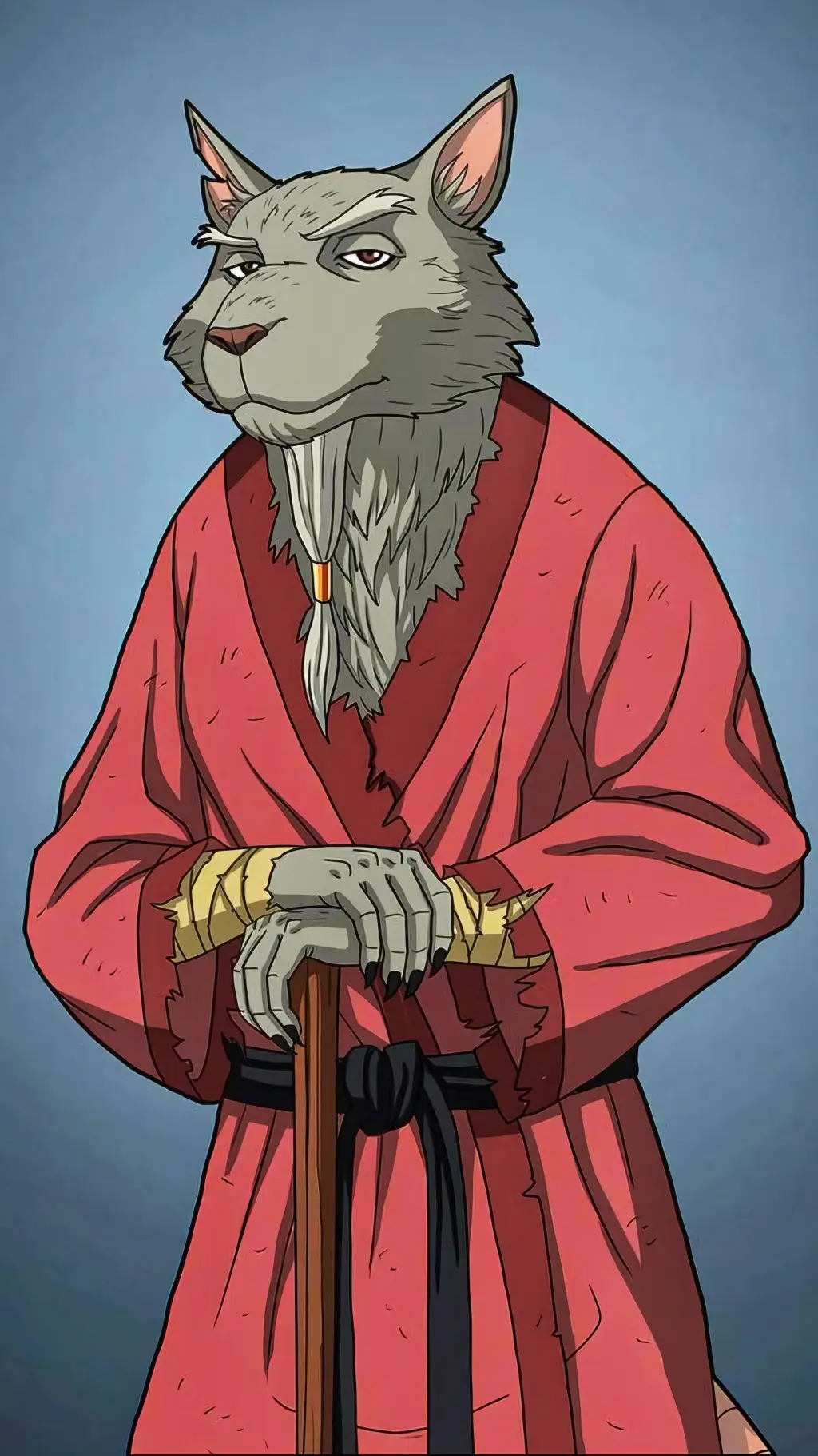ai character: Master splinter  background