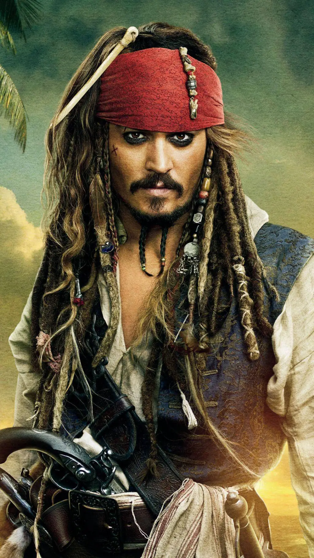 ai character: Jack sparrow  background