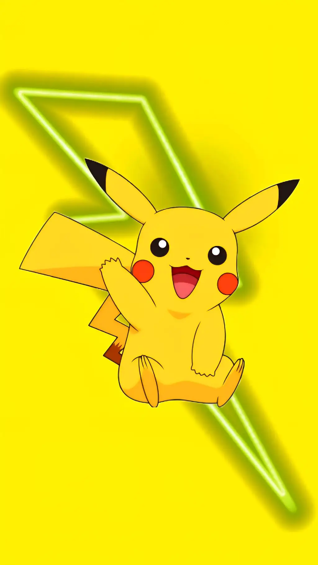 ai character: Pikachu  background