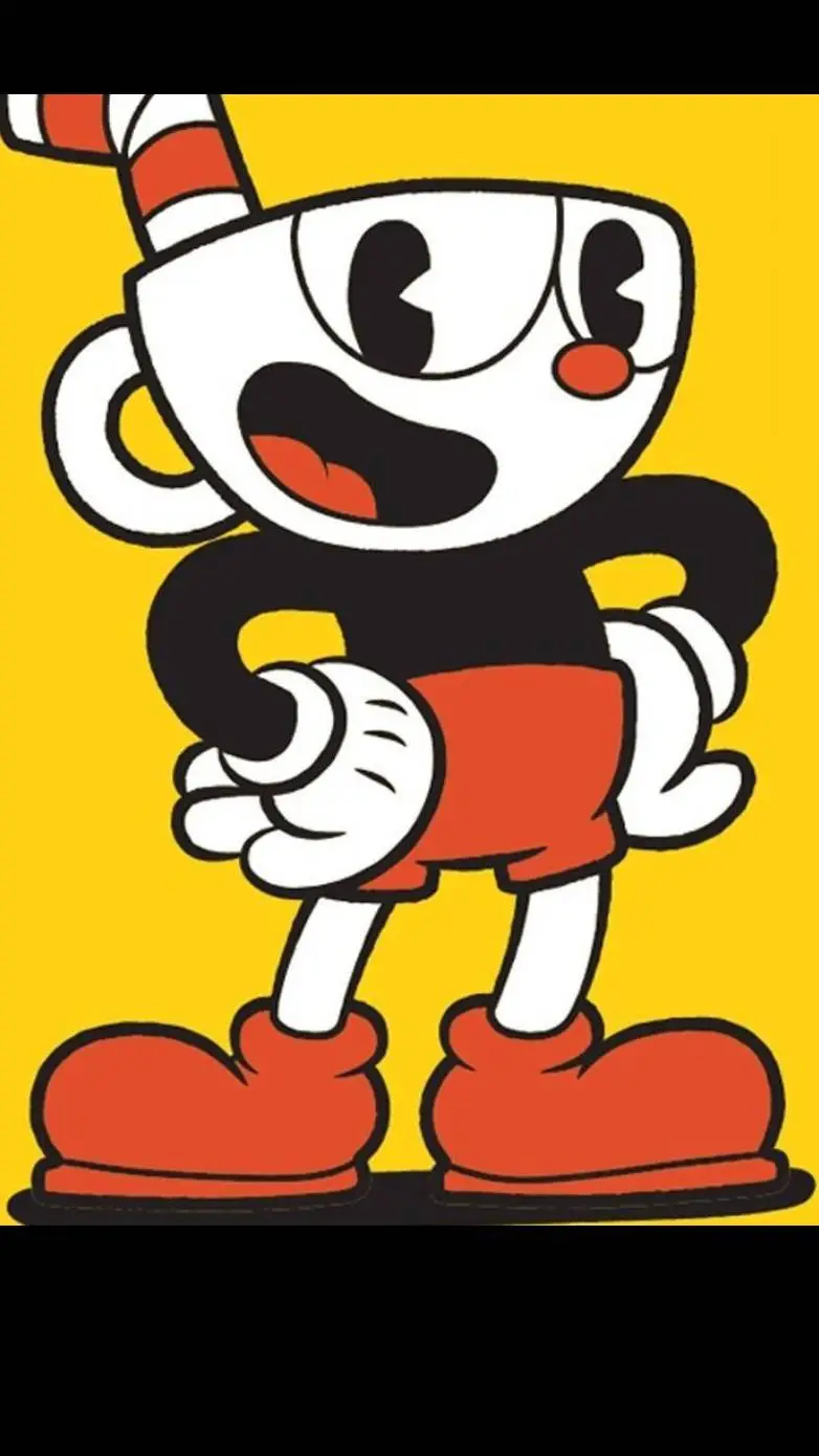 ai character: Cup head  background