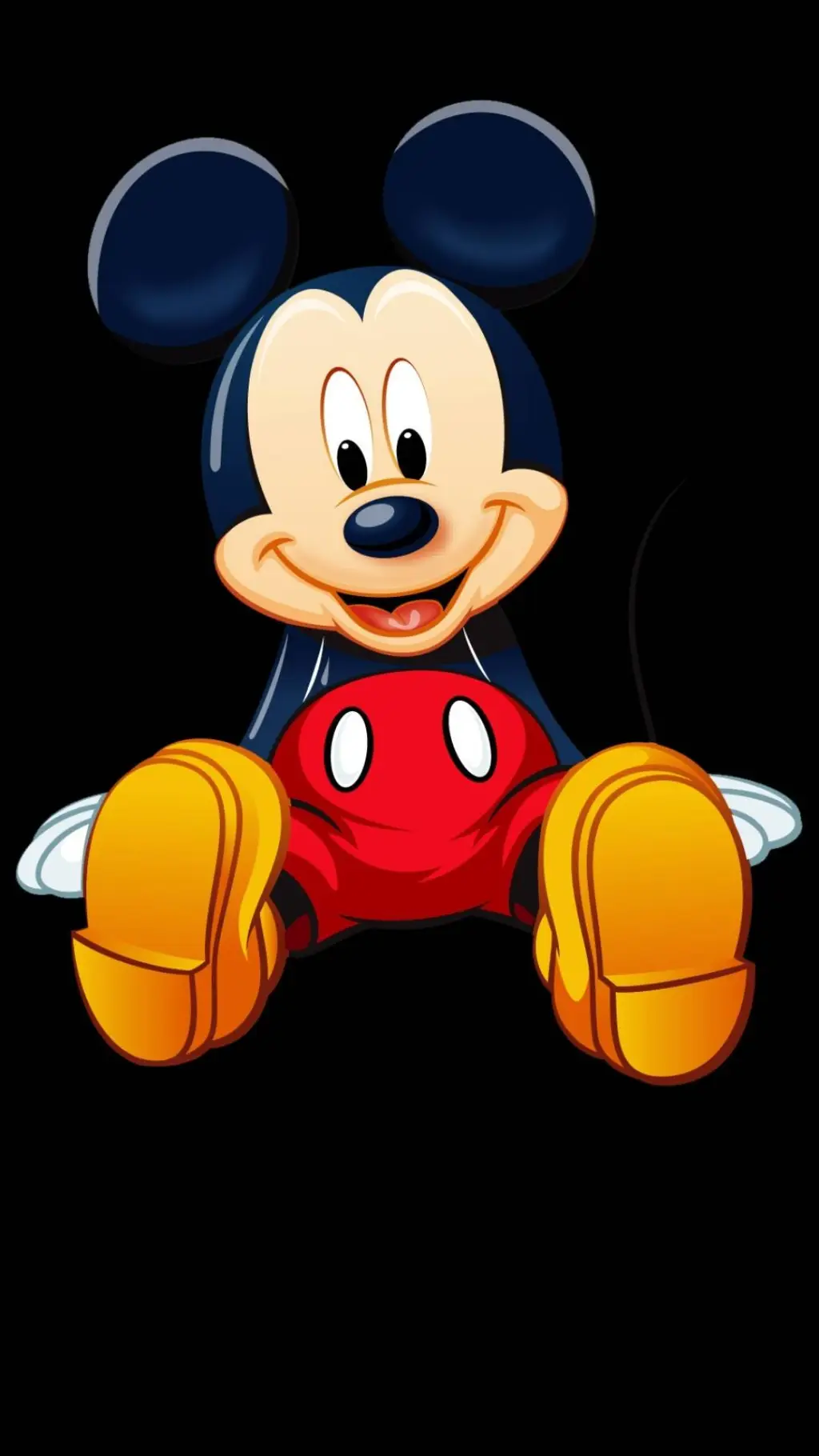ai character: Mickey Mouse  background
