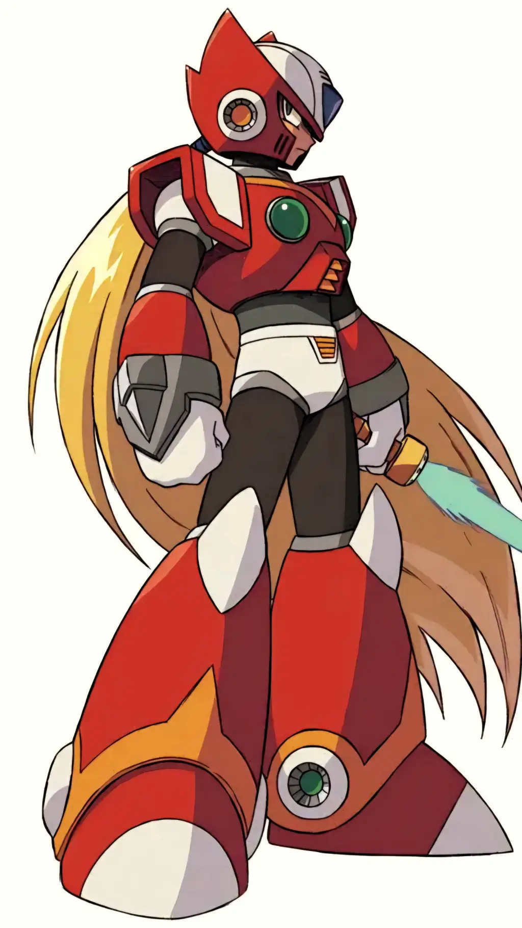 ai character: Zero  background