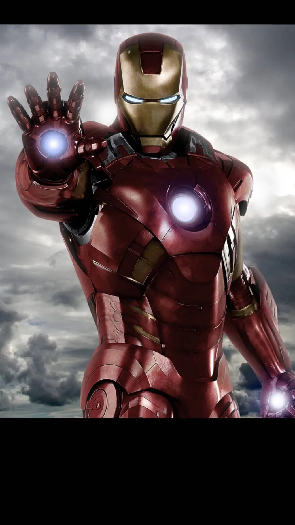 ai character: Iron man background