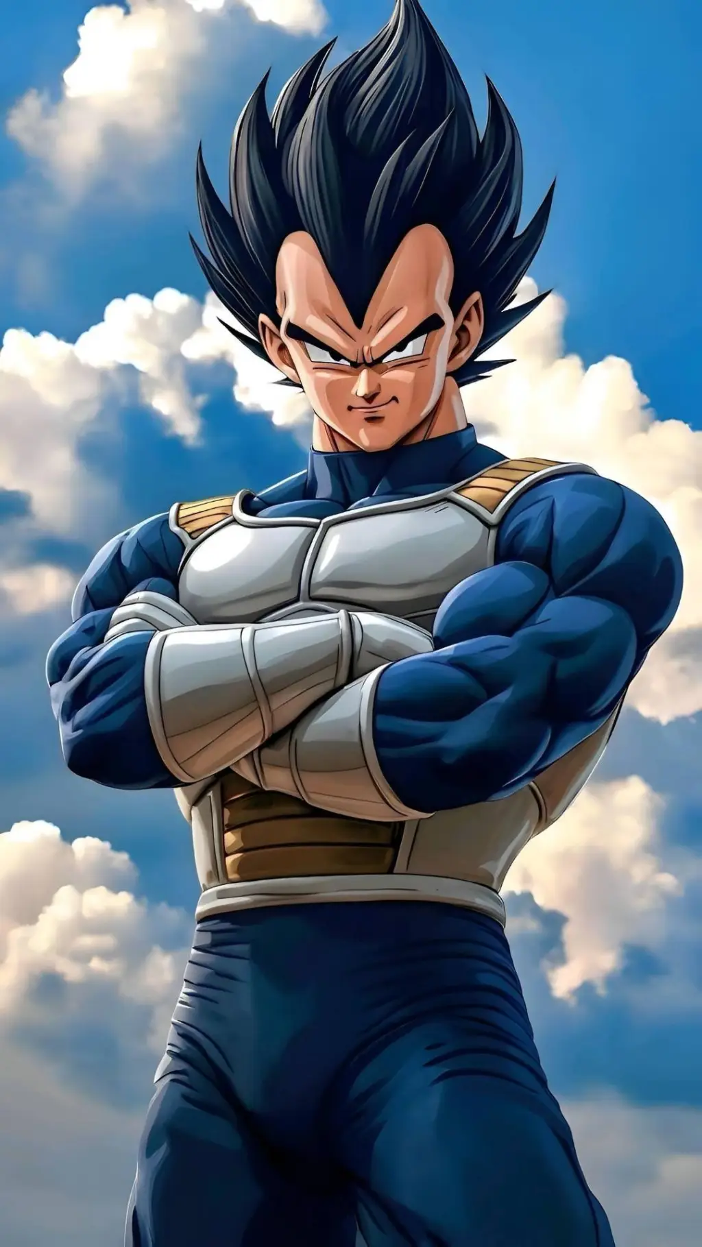 ai character: Vegeta  background