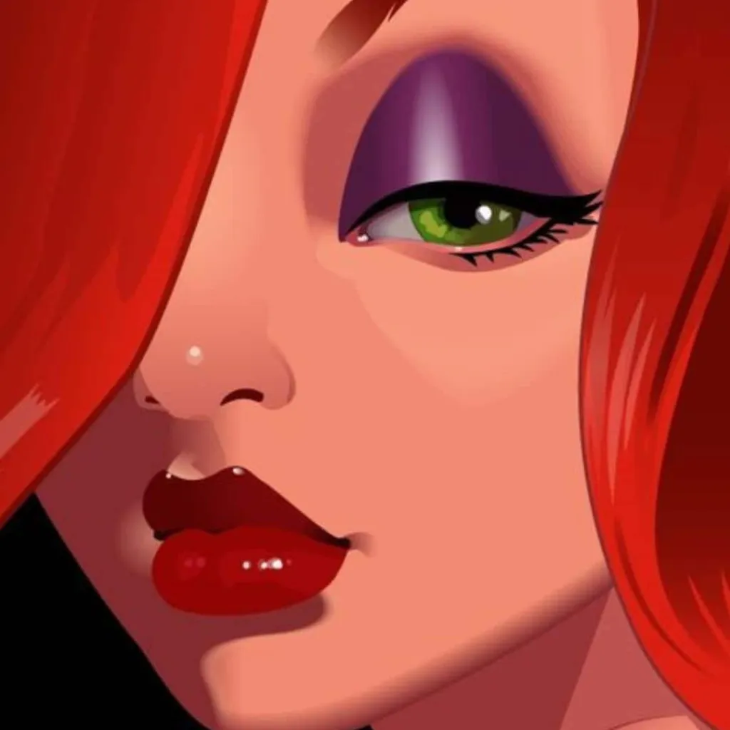 chat with ai character: Jessica rabbit 