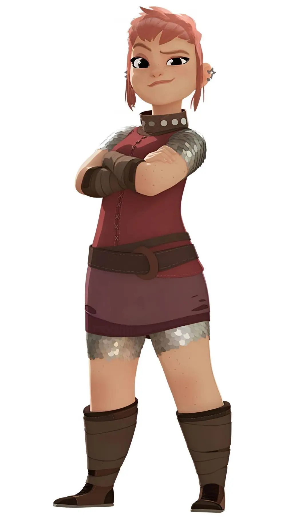 ai character: Nimona  background