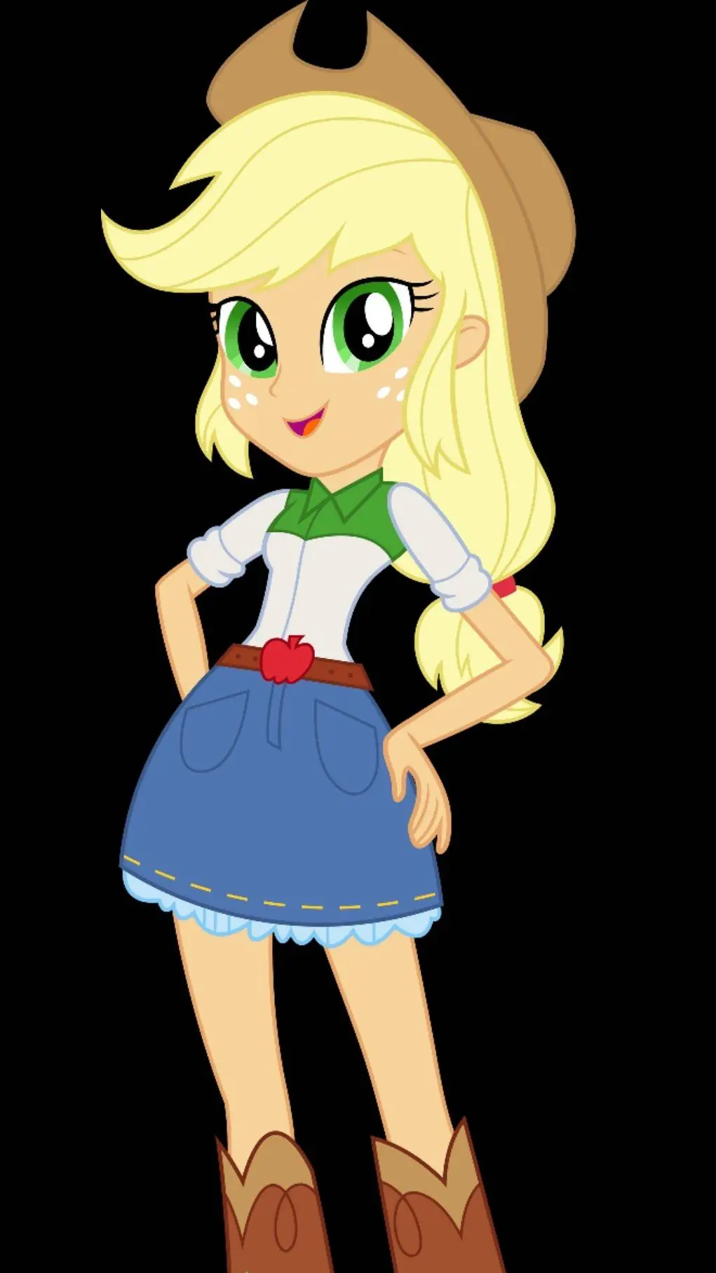 ai character: Applesjack background