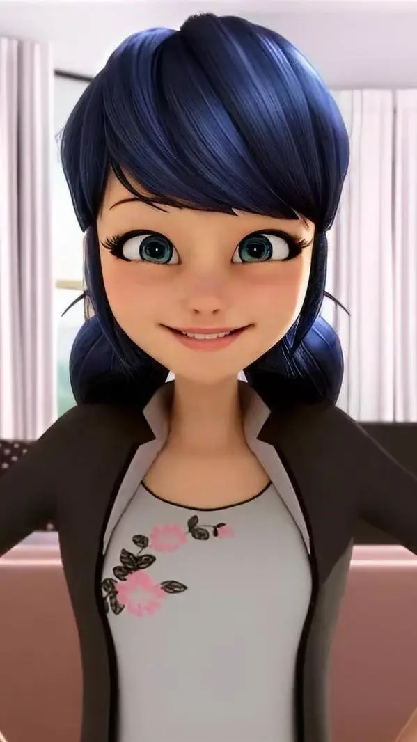 ai character: Marinette  background