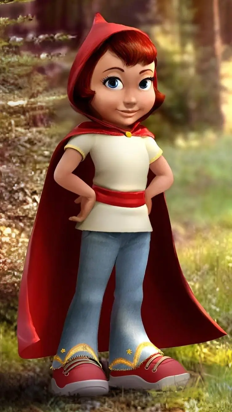 ai character: Red Puckett background