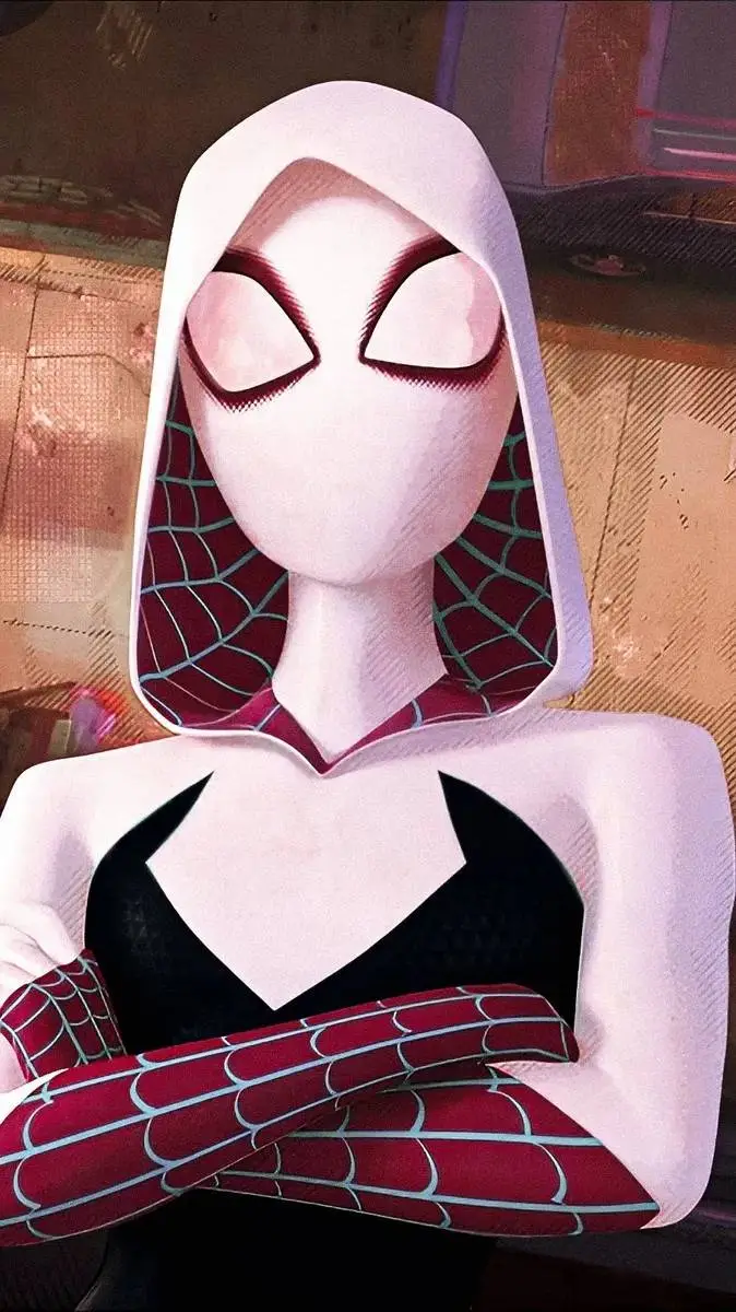 ai character: Gwen stacy  background
