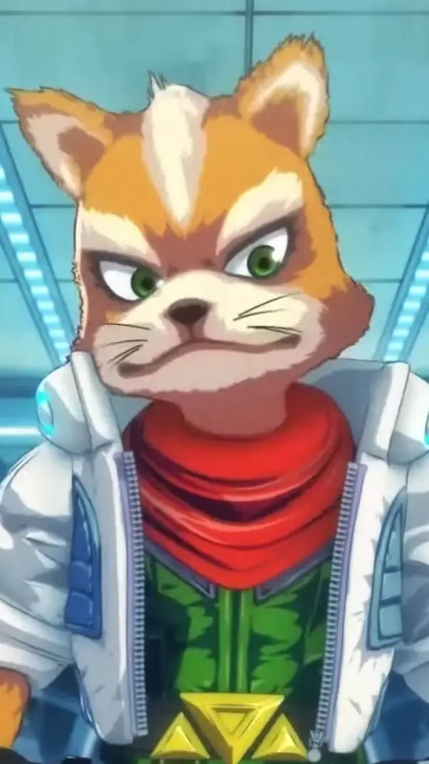 ai character: Fox McCloud  background